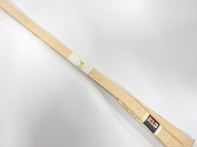 未使用品　正絹　帯留め用　手組三分紐